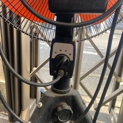 中古屋外大型扇風機の画像