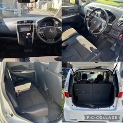 【兵庫】車検2年付★デイズOEM！eKカスタム★上級グレードカスタムT★ICターボ★バックカメラ★純正ナビ★フルセグTV★乗って帰れますの画像
