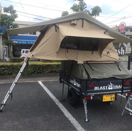 BLAST TRAIL T-33 ルーフテントつき付き