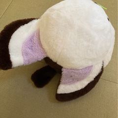 シマエナガの大きなぬいぐるみの画像