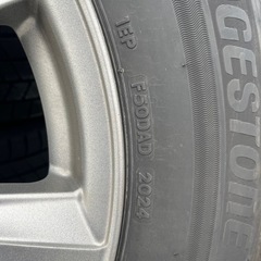 ブリヂストン　スタッドレスタイヤ　ホイール付き　225/65R17 VRX3の画像