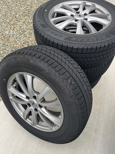ブリヂストン　スタッドレスタイヤ　ホイール付き　225/65R17 VRX3