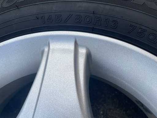 145/80/r13 スタッドレスタイヤホイール