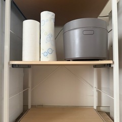 キッチンラック 食器棚の画像