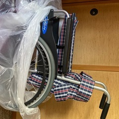 アルミ製車椅子　美品の画像