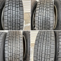 ダンロップ スタッドレスタイヤ 205 60R16 ホイール付きの画像