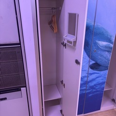 3人用 鍵付きロッカー (3区画で1塊)の画像