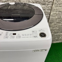 492 シャープ　2025年製　洗濯機　容量9kg 一人暮らし　家族向けの画像