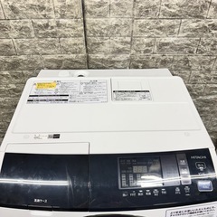 598 日立ビッグドラム　洗濯機　乾燥付き　10/6kg 小型　家庭用　左開きの画像