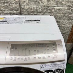 619 HITACHI ビッグドラム　洗濯機　11/6kg 乾燥機能付き　小型の画像