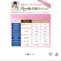 円座クッションの画像