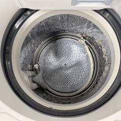 19 R18  SHARP 　21年製　洗濯機　8㌔洗濯　4.5㌔熱乾燥 　冷蔵庫　安い　の画像