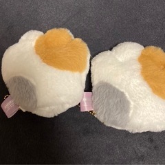 猫の手　キーホルダーの画像