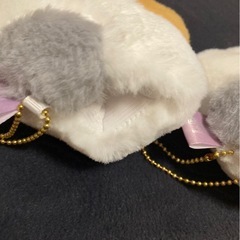 猫の手　キーホルダーの画像