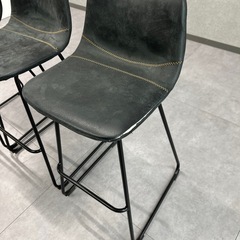 平日お渡しは値引き　バーチェア３脚　セットの画像