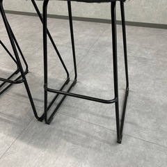 平日お渡しは値引き　バーチェア３脚　セットの画像