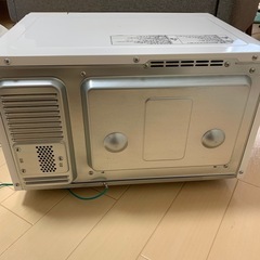 【ジャンク品】電子レンジ 日立 2022年製 オーブンレンジ 角皿 フラット庫内の画像