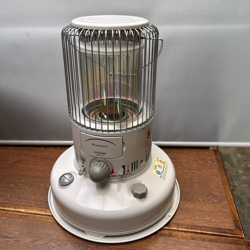 【美品】トヨトミレインボーTOYOTOMI　RB-25N-Wホワイト石油ストーブ管理番号521
