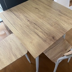 本日取引き可能な方は値下げします‼️①超美品ダイニングテーブルセット💓の画像