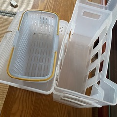 プラスチック収納ケースの画像