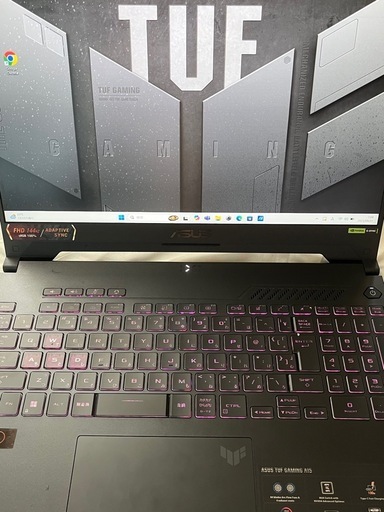 【誓約
済み】 ゲーミングノートパソコン