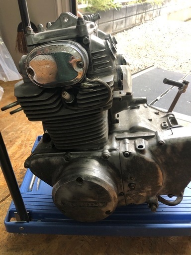 CB250エクスポートエンジン