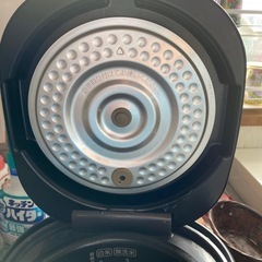 中古　炊飯器　3合炊き　SHARP KS-C5K ブラックの画像