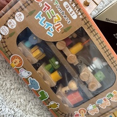 木の知育おもちゃまとめ売りの画像