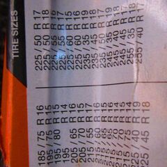 AutoSock685　走行未使用の保管品の画像