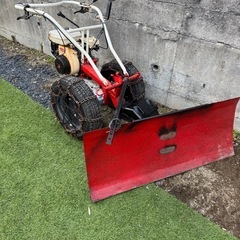 除雪機　ハイド板角度調整可能　実動
の画像