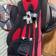 チャイルドシートAprica ディアターンバウンシングレッド の画像