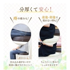 【受付10/15まで】美品・円座クッションの画像