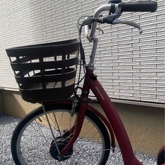 ブリヂストン[BRIDGESTONE]バッテリー付き電動自転車の画像