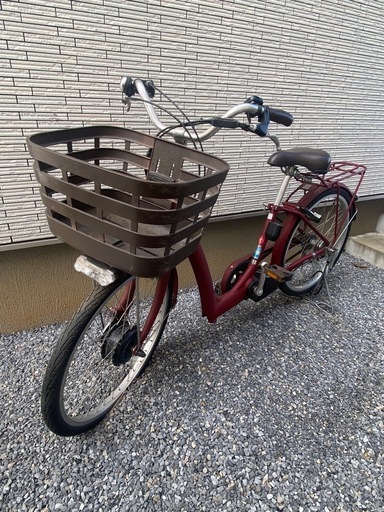 【値下げします❗️】ブリヂストン[BRIDGESTONE]バッテリー付き電動自転車