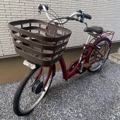 ブリヂストン[BRIDGESTONE]バッテリー付き電動自転車の画像