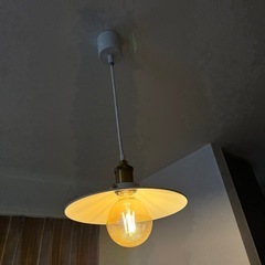 ニトリ　ペンダントライト　LED電球付きの画像