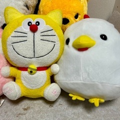 ぬいぐるみ 13体まとめ ディズニー くまのプーさん スヌーピー ハローキティ ドラえもん ピカチュウ スティッチ 等 の画像