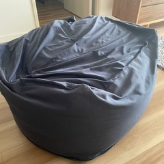 【ほぼ未使用】無印良品 体にフィットするソファ大・ネイビー 65×65×43cm 無印良品体にフィットするソファデニムネイビー大新品 体に