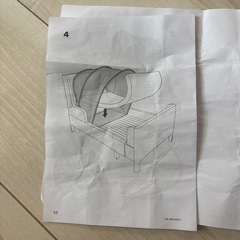 IKEA イケア　ベットテント　子ども　子供
の画像