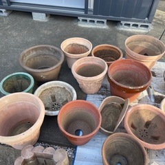 植木鉢の画像