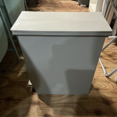 ゴミ箱🗑️ダストボックス両開き❗️ペダル式分別おしゃれ🌷キッチン用リビング用ペダルオープンツイン幅22cm奥行き42.5cm高さ48.1cmグレーの画像