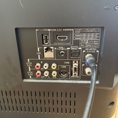 TOSHIBA REGZA液晶カラーテレビ&ブルーレイでディスクレコーダーセット　40V 動作確認済みの画像