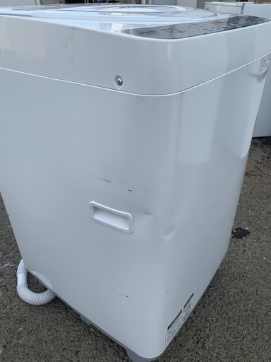 ①✅SHARP 電気洗濯機✅ ✅ES-GE6C-W✅