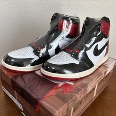 ナイキ エアジョーダン1 レトロハイOG つま黒 AIR JORDAN1 RETRO HIGH OG Black Toe US11(29cm) 国内正規品黒タグ付きの画像