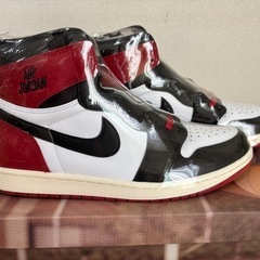 ナイキ エアジョーダン1 レトロハイOG つま黒 AIR JORDAN1 RETRO HIGH OG Black Toe US11(29cm) 国内正規品黒タグ付きの画像