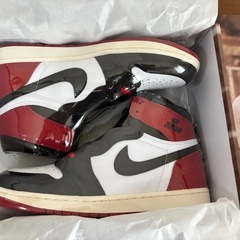 ナイキ エアジョーダン1 レトロハイOG つま黒 AIR JORDAN1 RETRO HIGH OG Black Toe US11(29cm) 国内正規品黒タグ付きの画像
