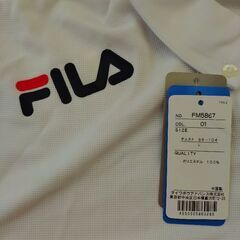 【新品未使用】FILA　メンズポロシャツの画像
