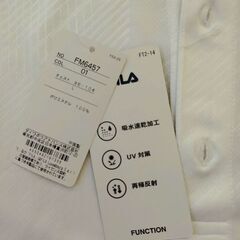 【新品未使用】FILA　メンズポロシャツの画像