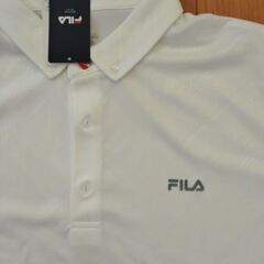 【新品未使用】FILA　メンズポロシャツの画像