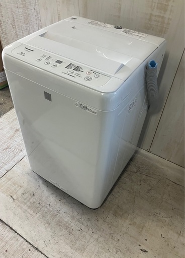 J502⭐️Panasonic 5キロ洗い　2019年製　全自動洗濯機